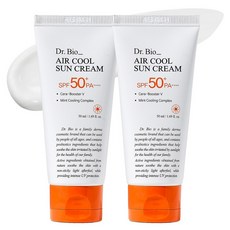 Dr.Bio Air Cool 物理性防曬霜 SPF50+ PA++++, 2個, 50ml
