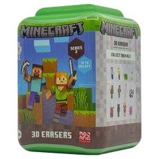 마인크래프트 캐릭터 3D 지우개 S2, 랜덤발송, 1개