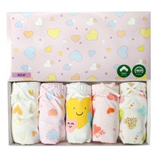 bonumam 女童純棉內褲 5件組