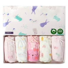 bonumam 女童純棉內褲 5件組