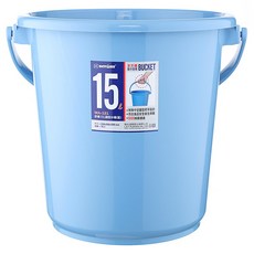 KEYWAY 聯府 舒適圓型水桶 WA151 350 x 308 x 309mm 15L, 藍色, 1個