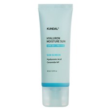 KUNDAL 昆黛爾 玻尿酸保濕防曬霜, 1個, 40ml