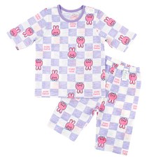 Maykids 七分袖竹節棉內衣上下套裝