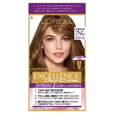 L'OREAL PARiS 巴黎萊雅 台灣公司貨 優媚霜三重護髮雙管染髮霜, 7NG淺亞麻棕, 1組