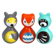 Kes.B 遊戲迷你不倒翁3件組, 混合顏色, 1套