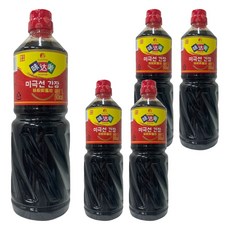 미달미 신호 미극선 간장, 5개, 1L