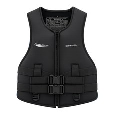 BUFFALO life jacket 穿戴式輔助用品, 黑色