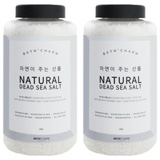 BATH'CHARM 死海沐浴鹽, 1kg, 2個