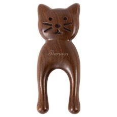 떼루와 두피 얼굴 고양이 괄사 마사지 빗, 1개