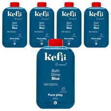 kefii 沐浴史萊姆 藍色, 540ml, 5個