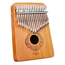 Cega 桃花心木全實木卡林巴 CKH00, 1個