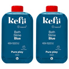 kefii 沐浴史萊姆 藍色, 540ml, 2個