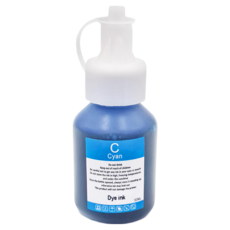 NEXTPAGE 台灣榮工 BT系列專用 Dye Ink 可填充染料墨水瓶 適用於 Brother 印表機 50ml, 藍色, 1瓶