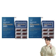 Hanmi Nutrition 葉黃素玉米黃素歐米茄 1 050mg, 30錠, 2個