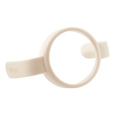 MOTHER-K 精粹極簡奶瓶水杯握把，人體工抓握設計，寶寶小手更好握，嚴選PP材質不含雙酚A, 晨曦白, 1個