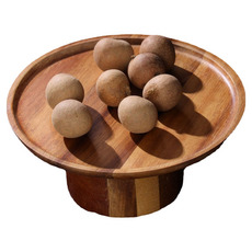 蛋糕盤, 木底, 1個