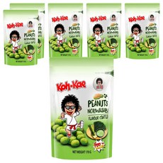 Koh-Kae 大哥 山葵味花生豆, 170g, 6包