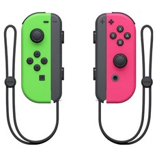 Nintendo 任天堂 SWITCH Joy-Con 左右手控制器, 綠色 + 粉紅色, 1組