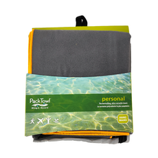 PackTowl 吸水快乾毛巾 - 42x92公分 82克, 碳灰, 1條
