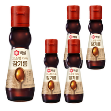 CJ BEKSUL 白雪 香氣十足麻油, 160ml, 5個