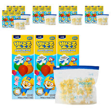 CLEANWRAP Pororo 滑動式夾鏈袋, 小(S), 12入, 6個