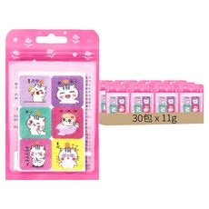 卡通防蚊貼, 天然香茅, 草精華油, 尤加利, 葉莖萃取物, 一包36入, 11g, 30包