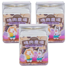 陪心寵糧 塊肉農場夾心凍乾, 紫薯於你 雞肉 + 紫薯, 25g, 3罐