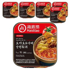 하이디라오 토마토야채 간편훠궈 282g, 6개