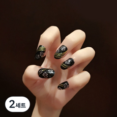 ELP Korea ECO美甲貼 QB366, 女孩十字架, 2組