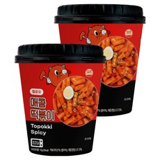 멜로우 매콤 떡볶이, 115g, 2개