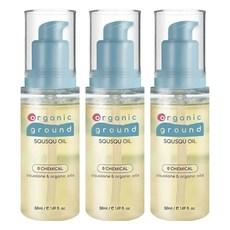 오가닉그라운드 스쿠스쿠오일, 50ml, 3개