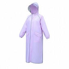 Mass 一鍵快收大帽檐連身雨披 高機能速乾機車雨衣 升級款 帶手套, 紫色