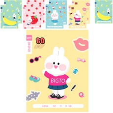 The Open House A5寬格通知本 77-0663, 隨機發貨, 10片