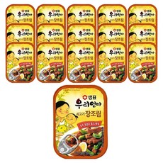 샘표 우리엄마 쇠고기 장조림, 110g, 16개