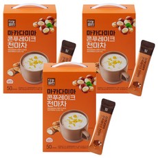 다농원 마카다미아 콘푸레이크 천마차, 18g, 50개입, 3개