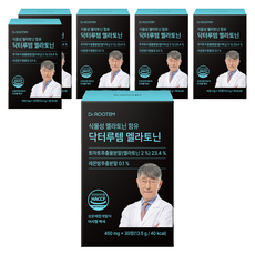 닥터루템 식물성 멜라토닌 함유 닥터루템 멜라토닌, 30정, 6개