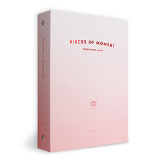 아이코닉 모멘트 포토카드 앨범 4단 콜렉트북 바인더, 02 Pink, 40매