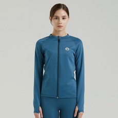 TUBE TREE 女款logo拉鍊防曬泳衣