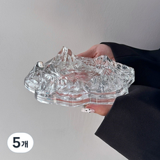 로프트마켓 빙산 럭셔리 실내용 재떨이, 투병, 5개