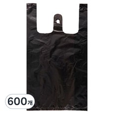 手提超市袋 3號 黑色, 600個