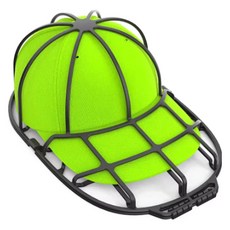 球帽 棒球帽 帽子 防變形洗衣袋, 1個, 黑色