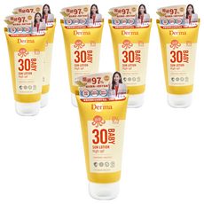 Derma 寶寶有機防水物理防曬霜 SPF30, 150ml, 6條