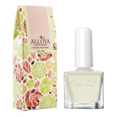 ALLOYA 愛若雅 無毒水性指甲油, 純水製 孕婦孩童可用 快乾且持久 剝除即卸除, 023 貝殼白, 10ml, 1瓶