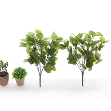 다우에프앤지 조화 스킨잎 부쉬 2p, 무늬, 1개