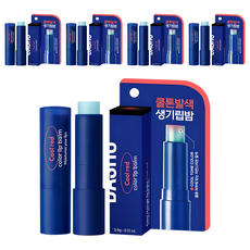 DASHU 男士變色潤唇膏 4g, 5個, 冷紅色