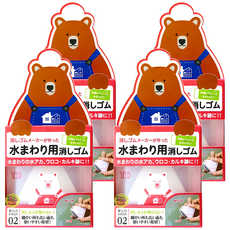 SEED 水垢清潔專用橡皮擦，天然研磨劑火山灰配合, 36g, 4個