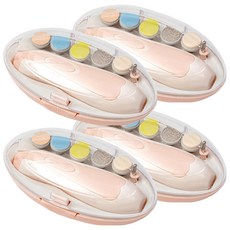 REDBEAN 네일트리머, 핑크, 4개