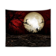 마켓A 아름다운 밤하늘의 달 태피스트리, TYPE9