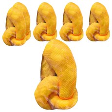 紓壓結 l, 1個, 6個, 粉黃色