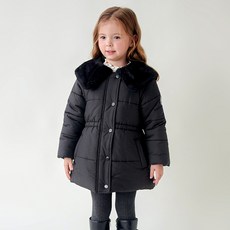 월튼키즈 아동용 퍼 카라 시크 패딩 점퍼